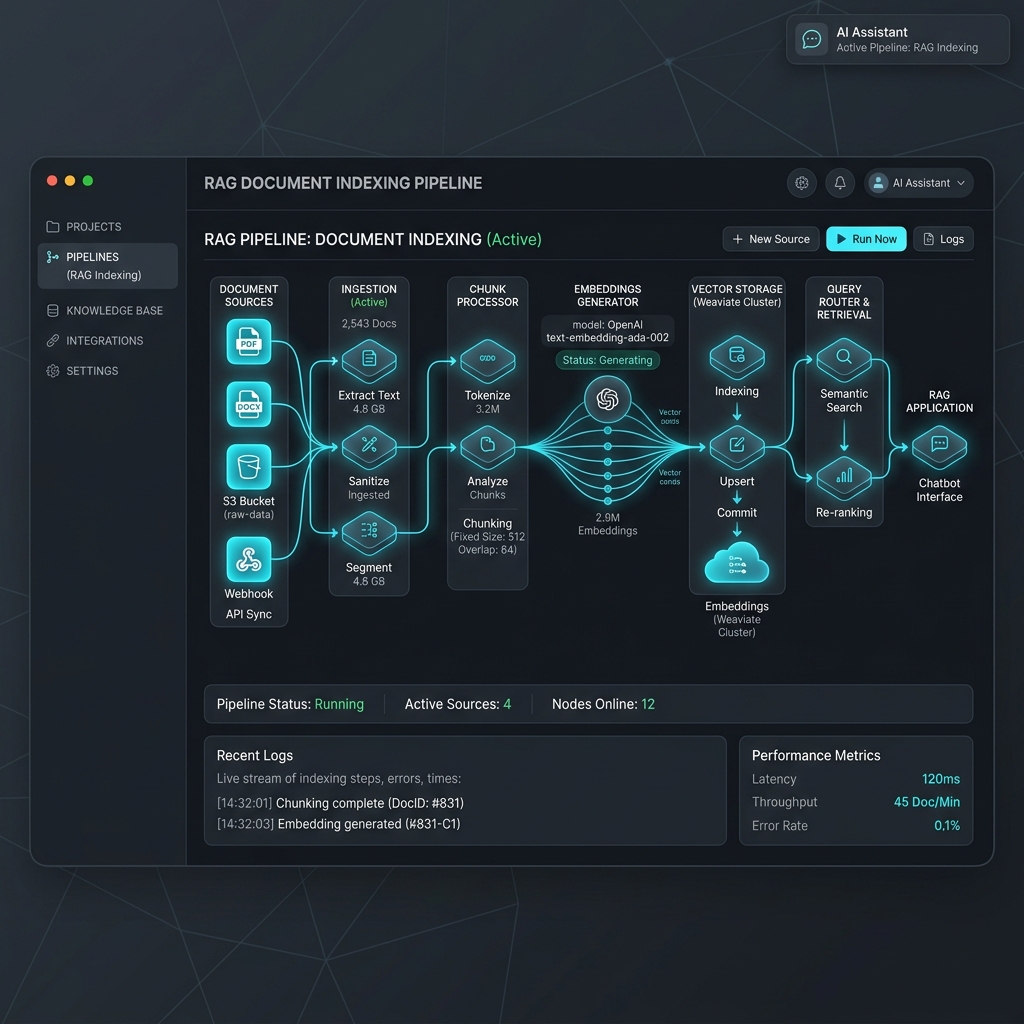 Enterprise AI Support Agent Analytics View